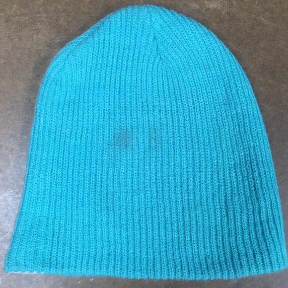 Turquoise “Neff”Beanie - Picture 2 of 2